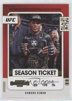 Contenders Season Ticket - Kamaru Usman #/10