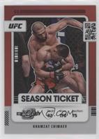 Contenders Optic Season Ticket - Khamzat Chimaev #/199