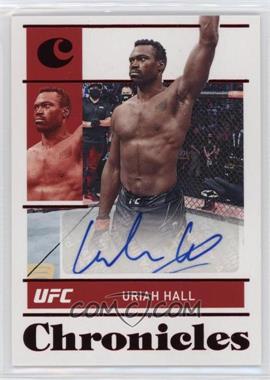 2022 Panini Chronicles UFC - Chronicles Signatures - Red #CS-UHL - Uriah Hall