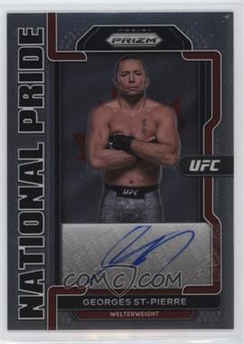 2022 Panini Chronicles UFC - National Pride Signatures #NP-GSP - Georges St-Pierre
