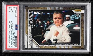 2022 Panini Instant UFC - [Base] - Bronze #132 - Hasbulla Magomedov /50 [PSA 9 MINT]