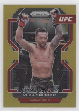 2022 Panini Prizm UFC - [Base] - Gold Prizm #180 - Pedro Munhoz /10