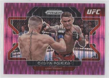 2022 Panini Prizm UFC - [Base] - Pink Pulsar Prizm #21 - Dustin Poirier /42