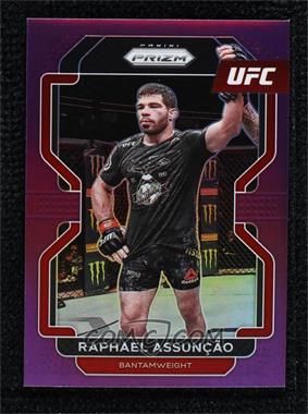 2022 Panini Prizm UFC - [Base] - Purple Prizm #102 - Raphael Assuncao /149