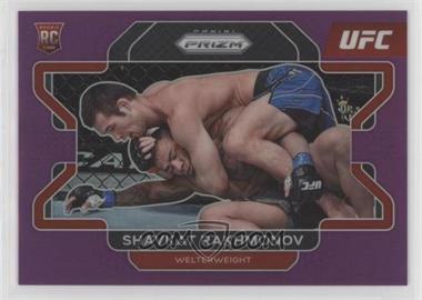 2022 Panini Prizm UFC - [Base] - Purple Prizm #80 - Shavkat Rakhmonov /149 [EX to NM]