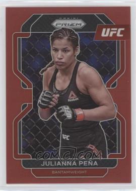 2022 Panini Prizm UFC - [Base] - Red Prizm #146 - Julianna Pena /299