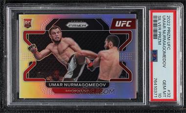 2022 Panini Prizm UFC - [Base] - Silver Prizm #32 - Umar Nurmagomedov [PSA 10 GEM MT]