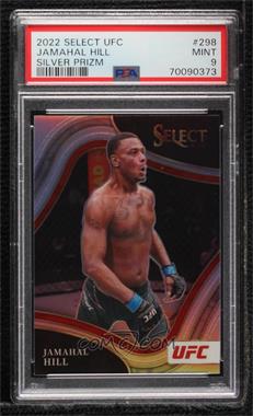 2022 Panini Select UFC - [Base] - Silver Prizm #298 - Octagonside - Jamahal Hill [PSA 9 MINT]