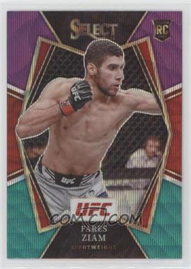 2022 Panini Select UFC - [Base] - Tri-Color Prizm #130 - Premier Level - Fares Ziam