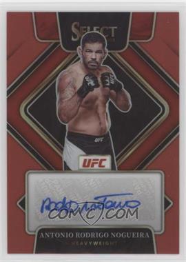 2022 Panini Select UFC - Signatures - Red Prizm #SG-ARN - Antonio Rodrigo Nogueira /99