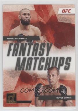 2023 Donruss UFC - Fantasy Matchups #2 - Royce Gracie, Khamzat Chimaev