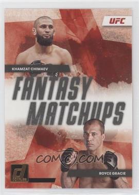2023 Donruss UFC - Fantasy Matchups #2 - Royce Gracie, Khamzat Chimaev