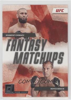 2023 Donruss UFC - Fantasy Matchups #2 - Royce Gracie, Khamzat Chimaev