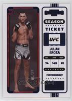 Contenders Season Ticket - Julian Erosa #/99