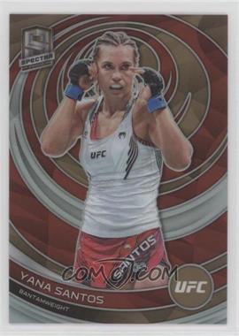 2023 Panini Chronicles UFC - [Base] - Bronze Prizm #395 - Spectra - Yana Santos /99