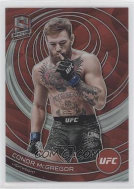 2023 Panini Chronicles UFC - [Base] - Red Prizm #400 - Spectra - Conor McGregor /199