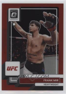 2023 Panini Donruss Optic UFC - [Base] - Red Prizm #22 - Frank Mir /199