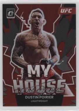 2023 Panini Donruss Optic UFC - My House - Red Prizm #14 - Dustin Poirier /99