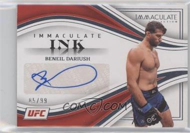 2023 Panini Immaculate Collection UFC - Immaculate Ink #II-BDR - Beneil Dariush /99