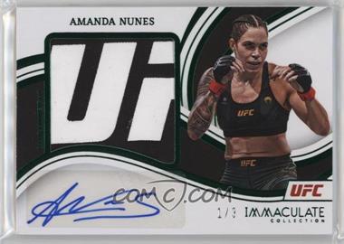 2023 Panini Immaculate Collection UFC - Premium Memorabilia Autographs - Green #PM-ANS - Amanda Nunes /3