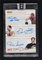 Tank Abbott, Don Frye, Dan Severn [Uncirculated] #/5