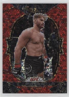 2023 Panini Select UFC - [Base] - H2 Red Disco Prizm #43 - Concourse - Stipe Miocic /99