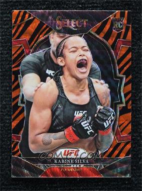 2023 Panini Select UFC - [Base] - Tiger Prizm #67 - Concourse - Karine Silva