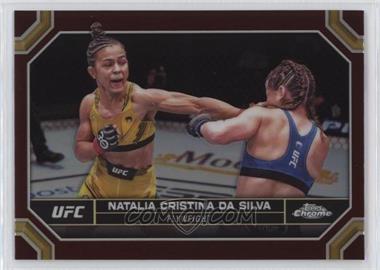 2024 Topps Chrome UFC - [Base] - Magenta Refractor #146 - Natalia Cristina da Silva