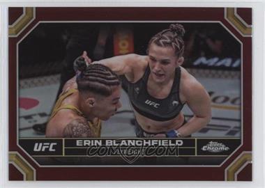 2024 Topps Chrome UFC - [Base] - Magenta Refractor #65 - Erin Blanchfield