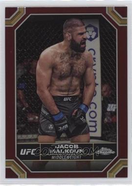 2024 Topps Chrome UFC - [Base] - Magenta Refractor #85 - Jacob Malkoun