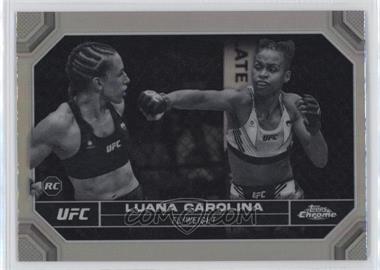 2024 Topps Chrome UFC - [Base] - Negative Refractor #93 - Luana Carolina