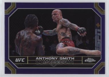 2024 Topps Chrome UFC - [Base] - Purple Refractor #19 - Anthony Smith