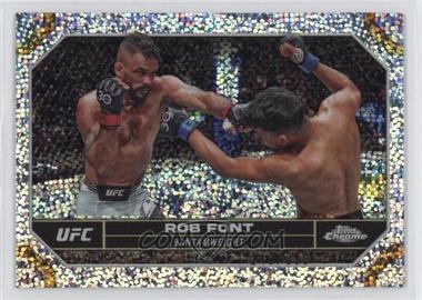 2024 Topps Chrome UFC - [Base] - Speckle Refractor #164 - Rob Font /299