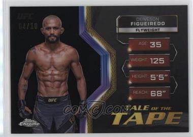 2024 Topps Chrome UFC - Tale of the Tape #TFT-2 - Deiveson Figueiredo