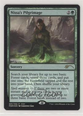 1993-Now Magic: The Gathering - Friday Night Magic Promos #001FNM - Nissa's Pilgrimage