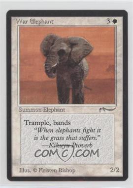 1993 Magic: The Gathering - Arabian Nights - [Base] #_WAEL - War Elephant