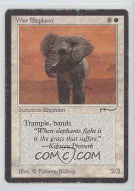 1993 Magic: The Gathering - Arabian Nights - [Base] #_WAEL - War Elephant