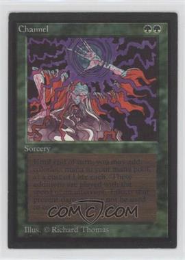 1993 Magic: The Gathering - Collectors' Edition - Non-Playable Gold Backs [Base] #CHAN - Channel