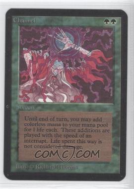 1993 Magic: The Gathering - Limited Edition Alpha - [Base] #_CHAN - Channel