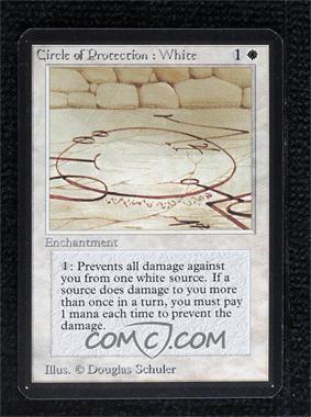1993 Magic: The Gathering - Limited Edition Alpha - [Base] #_CPWH - Circle of Protection: White