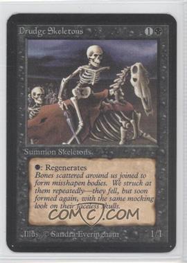1993 Magic: The Gathering - Limited Edition Alpha - [Base] #_DRSK - Drudge Skeletons