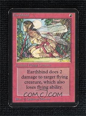1993 Magic: The Gathering - Limited Edition Alpha - [Base] #_EART - Earthbind [EX to NM]