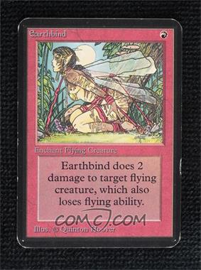 1993 Magic: The Gathering - Limited Edition Alpha - [Base] #_EART - Earthbind [EX to NM]