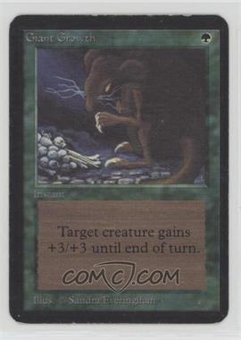 1993 Magic: The Gathering - Limited Edition Alpha - [Base] #_GIGR - Giant Growth [EX to NM]