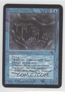 1993 Magic: The Gathering - Limited Edition Alpha - [Base] #_PHMO - Phantom Monster