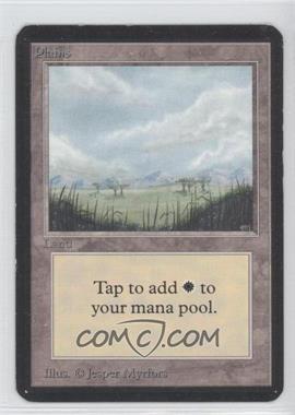 1993 Magic: The Gathering - Limited Edition Alpha - [Base] #_PLAI.2 - Plains (Scattered Trees)