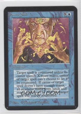 1993 Magic: The Gathering - Limited Edition Alpha - [Base] #_POSI - Power Sink