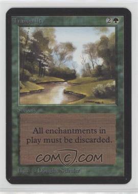 1993 Magic: The Gathering - Limited Edition Alpha - [Base] #_TRAN - Tranquility [EX to NM]