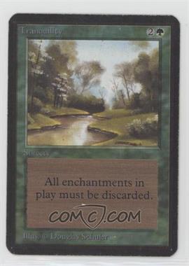 1993 Magic: The Gathering - Limited Edition Alpha - [Base] #_TRAN - Tranquility [EX to NM]
