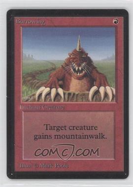 1993 Magic: The Gathering - Limited Edition Beta - [Base] #_BURR - Burrowing